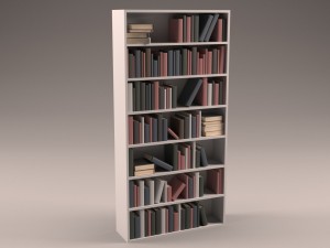 book case 3Dモデル