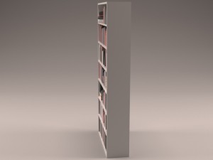 book case Model 3D