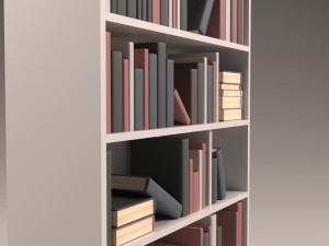 book case Model 3D