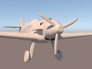 plane Modelo 3D