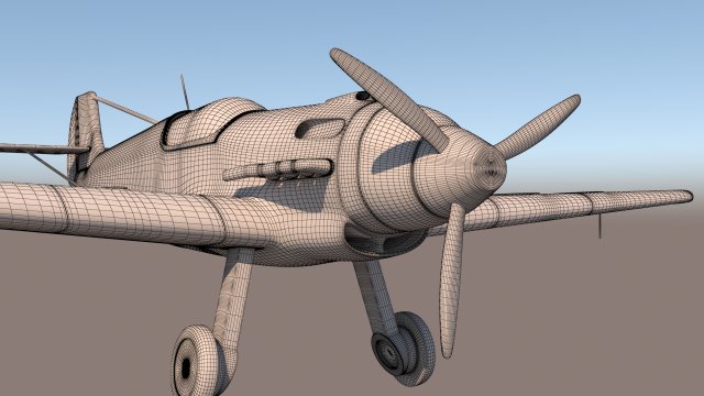 plane Modelo 3D .c4d .max .obj .3ds .fbx .stl .blend 