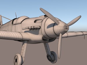 plane 3D 모델