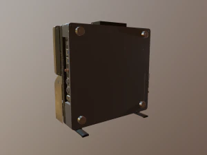 old tv recorder 3D Model