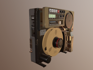 old tv recorder 3D Модель