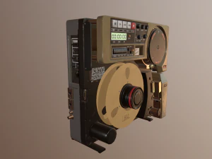 old tv recorder 3D Model