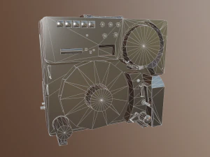 old tv recorder 3D Model