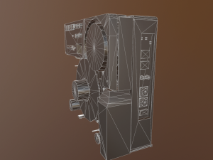old tv recorder 3D Модель