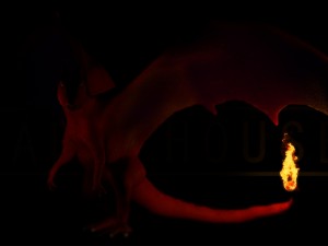 pokemon charizard realistic muscle rigged 3D Model