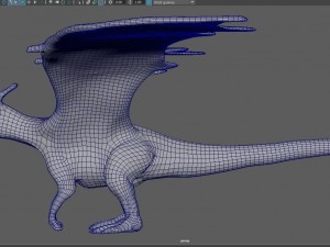 pokemon charizard realistic muscle rigged 3D Model