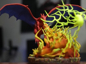 pokemon charizard vs pikachu fire and thunder battle Modelo de Impressão 3D