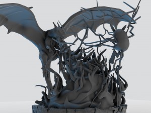 pokemon charizard vs pikachu fire and thunder battle Modelo de Impressão 3D