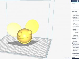 deadmau5 on chair aim at mice 3Dプリントモデル
