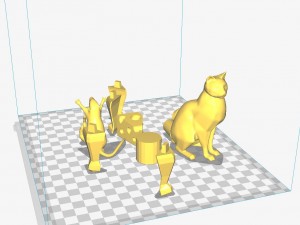 deadmau5 on chair aim at mice 3Dプリントモデル