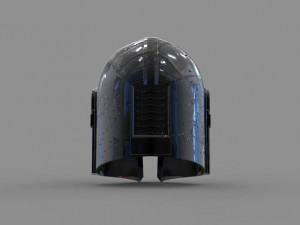 disneys the mandalorian damaged helmet 3d print model cosplay 3d print model star wars - mandalor 3D Print Model