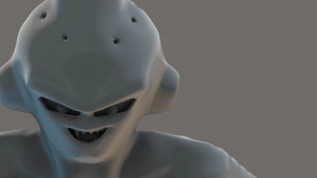 dragon ball z - kid buu 3d print model 3d print model 3D Print Model .c4d .max .obj .3ds .fbx .stl .blend 