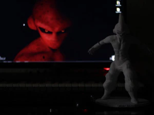 dragon ball z - kid buu 3d print model 3d print model 3D Print Model