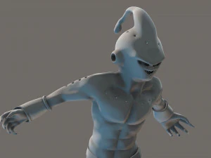 dragon ball z - kid buu 3d print model 3d print model 3D Print Model