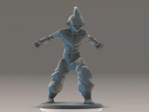 dragon ball z - kid buu 3d print model 3d print model 3D Print Model
