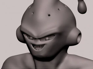 dragon ball z - kid buu 3d print model 3d print model 3D Print Model
