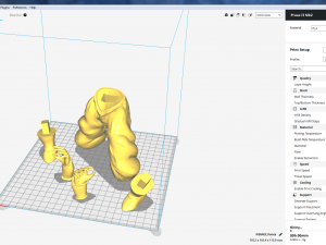 dragon ball z - kid buu 3d print model 3d print model 3D Baskı Modeli