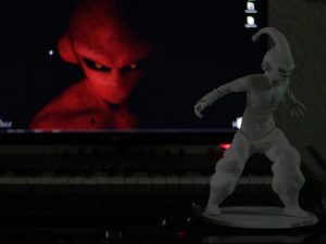 dragon ball z - kid buu 3d print model 3d print model 3D Print Model