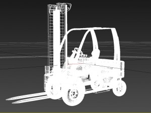 forklift 3D Model