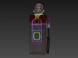 gasoline furniture vintage Modello 3D