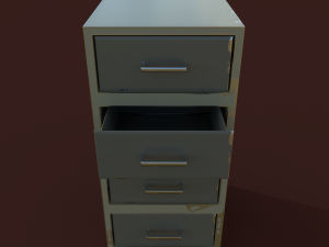 file cabinet Modèle 3D