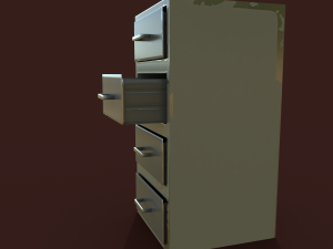 file cabinet Modèle 3D