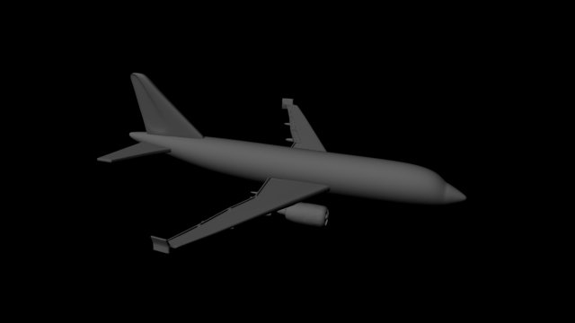 3d aeroplane 3D 模型 .c4d .max .obj .3ds .fbx .stl .blend 