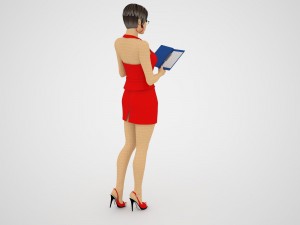 girl Model 3D