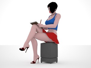female 3D Model