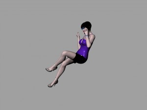 girl Modello 3D