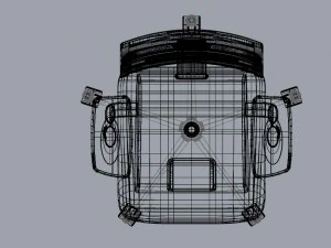 kursi kantor Model 3D