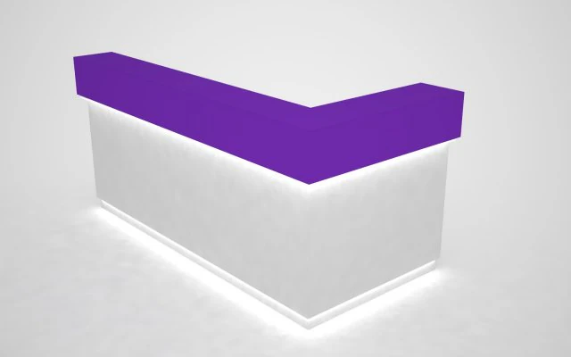 receptionist 3D Model .c4d .max .obj .3ds .fbx .stl .blend 