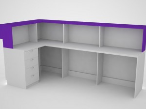 receptionist 3D 모델