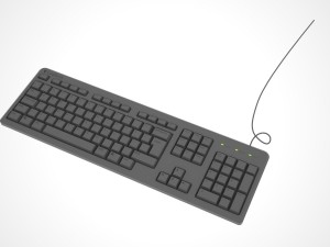 keyboard 3D 모델