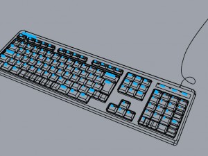 keyboard 3D Model