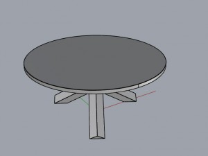 table Model 3D