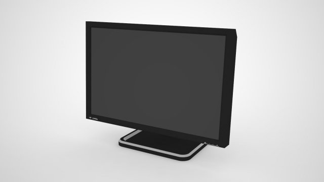 monitor Modelo 3D .c4d .max .obj .3ds .fbx .stl .blend 
