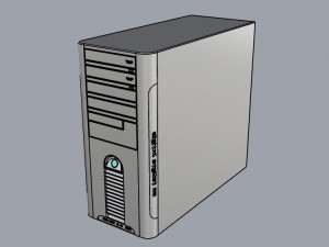 system unit 3D Model