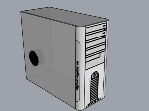 system unit 3D Model