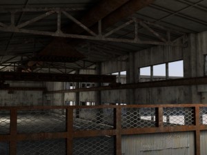 russian abandoned workshops 3D Model