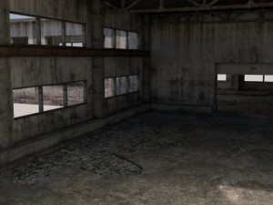 russian abandoned workshops 3D Model