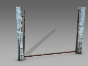 broken fences Modelo 3D