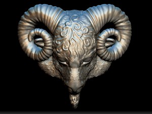 pendant caprikorn 3D-printmodel