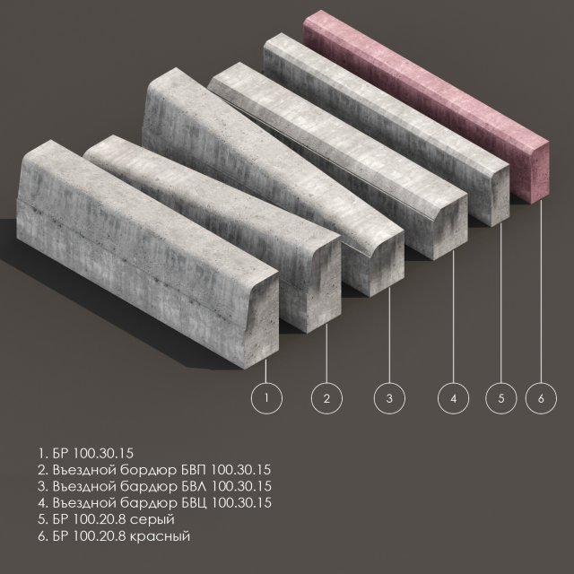 Border 3D Model .c4d .max .obj .3ds .fbx .stl .blend 