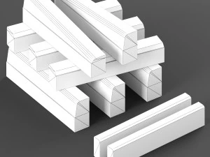 Border 3D Model