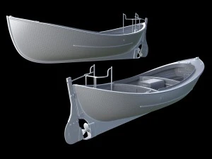 Whaleboat mk 2 3D Model