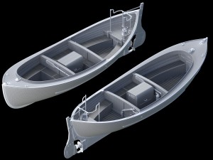 Whaleboat mk 2 3D Модель